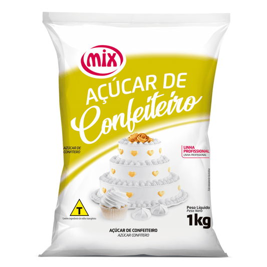 Açúcar de Confeiteiro 1kg - Mix