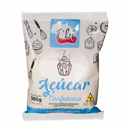 Açúcar De Confeiteiro 500g - Iceberg Chef