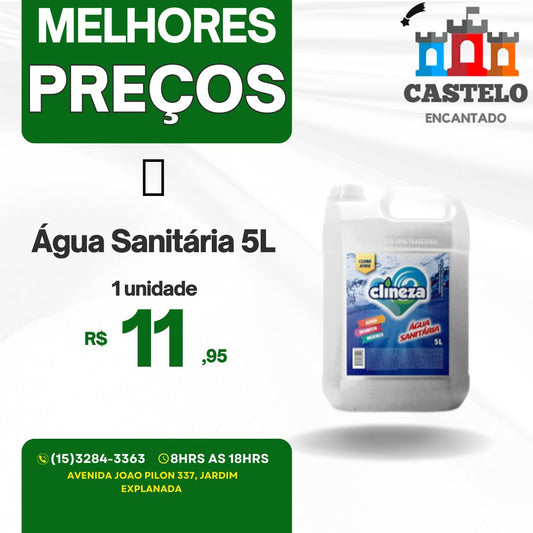 Água Sanitária 5L