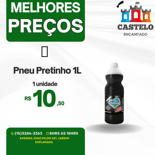 Pneu Pretinho 1L