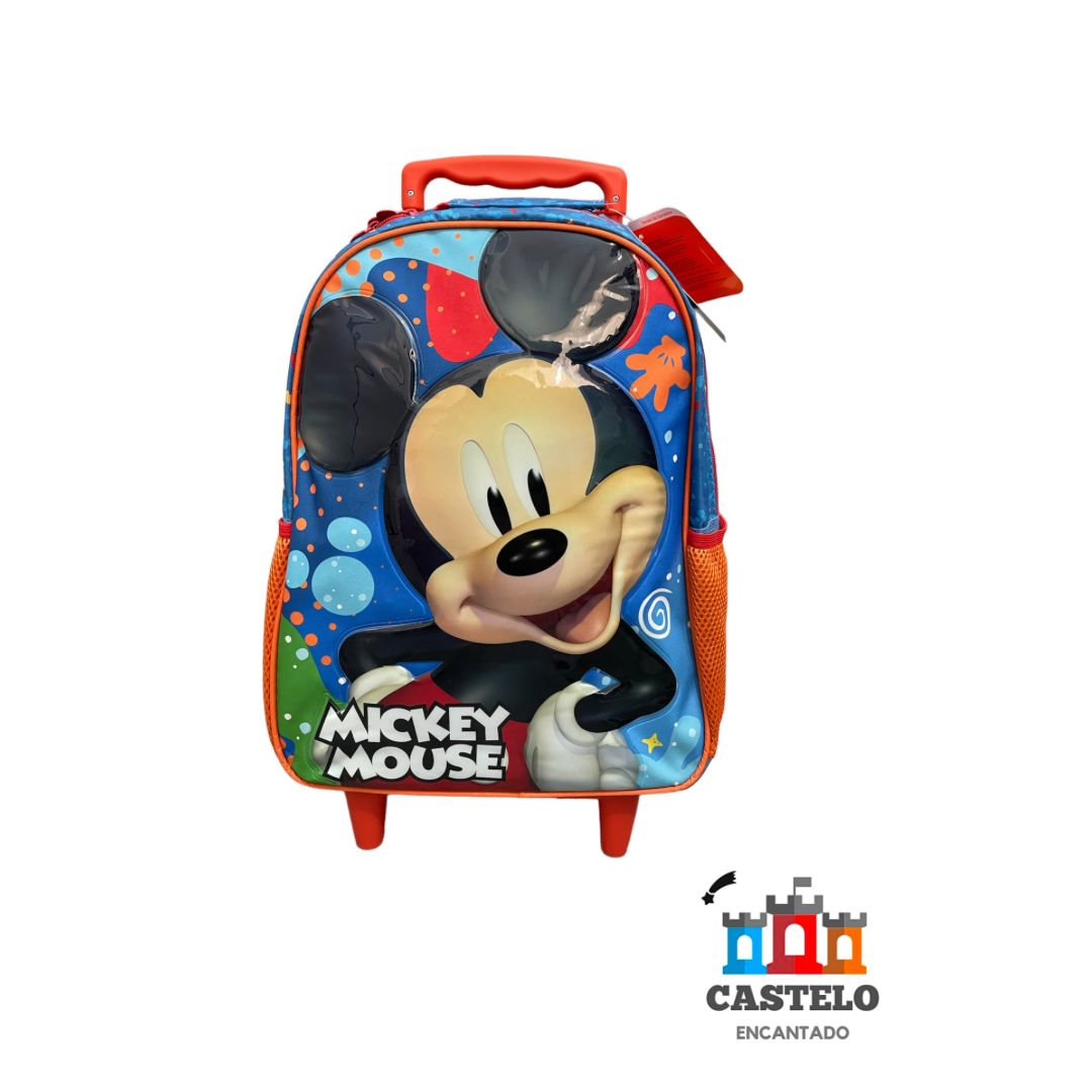 Mochila Mickey Mouse com Rodinha