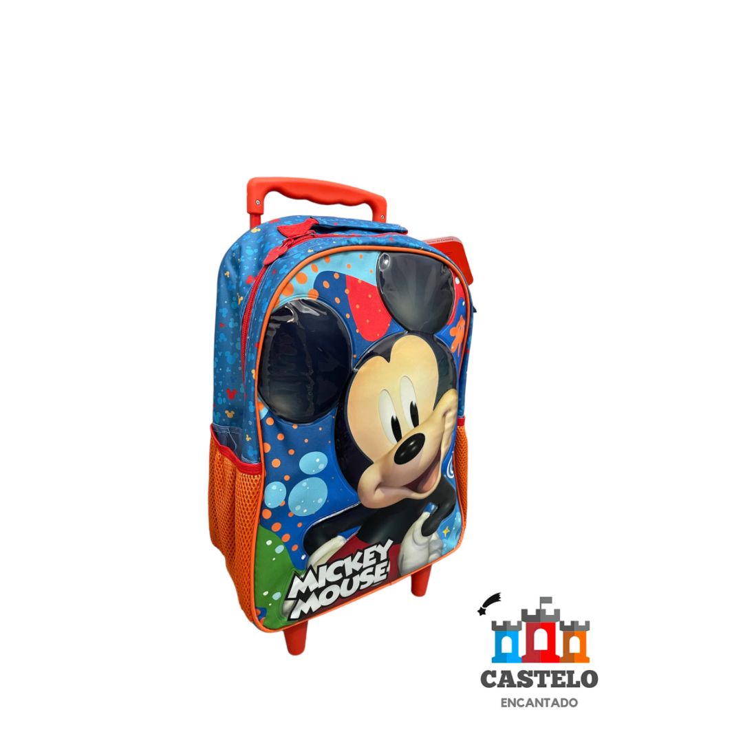 Mochila Mickey Mouse com Rodinha